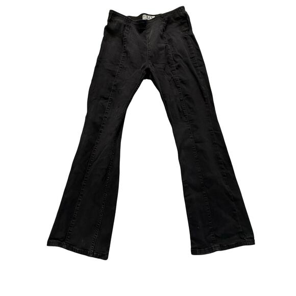 We The Free Flare Jeans Womens 30 Gray Wash Pull On - Picture 6 of 6